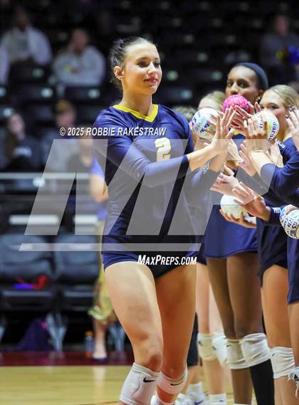 Thumbnail 1 in Highland Park @ A&M Consolidated (UIL 5A D1 Volleyball Final) photogallery.