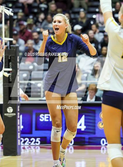 Thumbnail 1 in Highland Park @ A&M Consolidated (UIL 5A D1 Volleyball Final) photogallery.