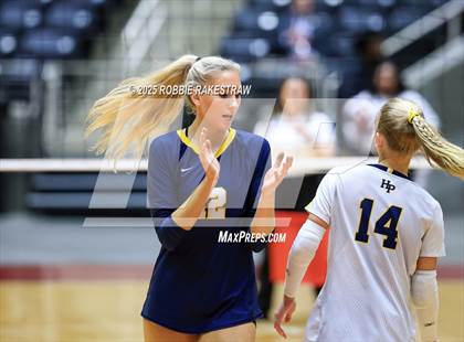 Thumbnail 1 in Highland Park @ A&M Consolidated (UIL 5A D1 Volleyball Final) photogallery.