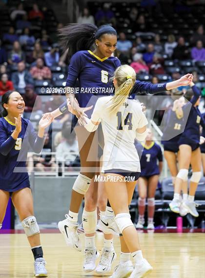 Thumbnail 2 in Highland Park @ A&M Consolidated (UIL 5A D1 Volleyball Final) photogallery.