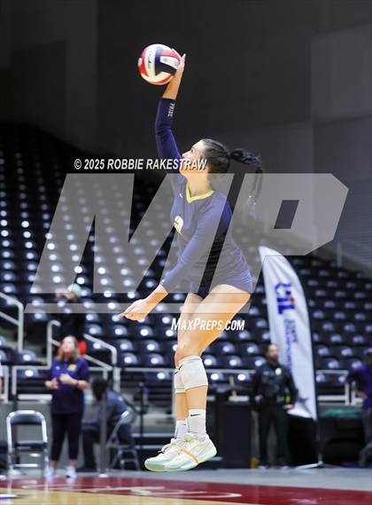 Thumbnail 1 in Highland Park @ A&M Consolidated (UIL 5A D1 Volleyball Final) photogallery.