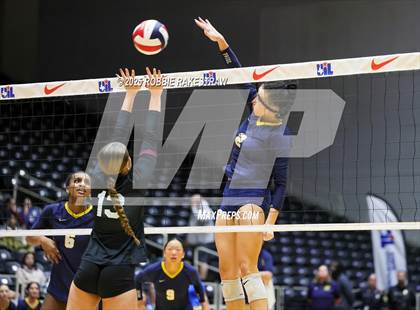 Thumbnail 3 in Highland Park @ A&M Consolidated (UIL 5A D1 Volleyball Final) photogallery.