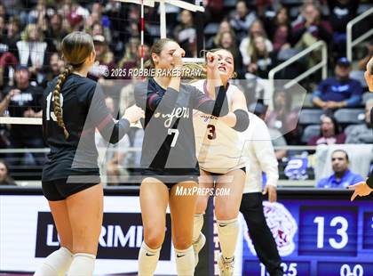 Thumbnail 2 in Highland Park @ A&M Consolidated (UIL 5A D1 Volleyball Final) photogallery.