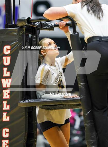 Thumbnail 3 in Highland Park @ A&M Consolidated (UIL 5A D1 Volleyball Final) photogallery.