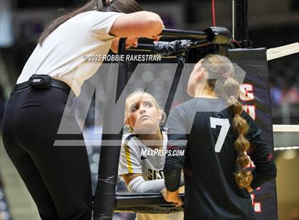 Thumbnail 2 in Highland Park @ A&M Consolidated (UIL 5A D1 Volleyball Final) photogallery.