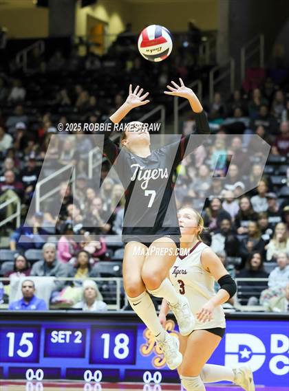 Thumbnail 1 in Highland Park @ A&M Consolidated (UIL 5A D1 Volleyball Final) photogallery.