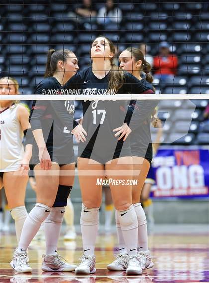 Thumbnail 2 in Highland Park @ A&M Consolidated (UIL 5A D1 Volleyball Final) photogallery.