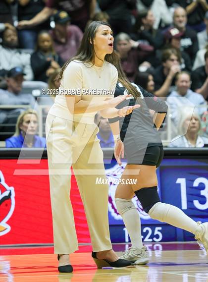 Thumbnail 3 in Highland Park @ A&M Consolidated (UIL 5A D1 Volleyball Final) photogallery.
