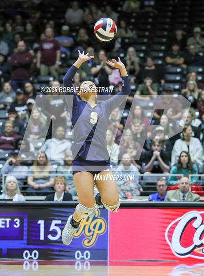 Thumbnail 1 in Highland Park @ A&M Consolidated (UIL 5A D1 Volleyball Final) photogallery.
