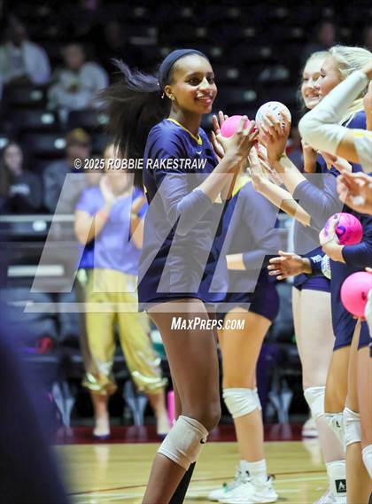 Thumbnail 3 in Highland Park @ A&M Consolidated (UIL 5A D1 Volleyball Final) photogallery.