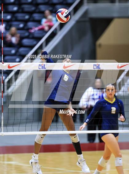 Thumbnail 3 in Highland Park @ A&M Consolidated (UIL 5A D1 Volleyball Final) photogallery.