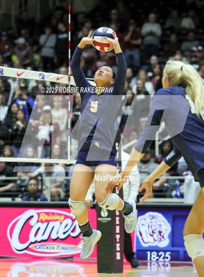 Thumbnail 2 in Highland Park @ A&M Consolidated (UIL 5A D1 Volleyball Final) photogallery.