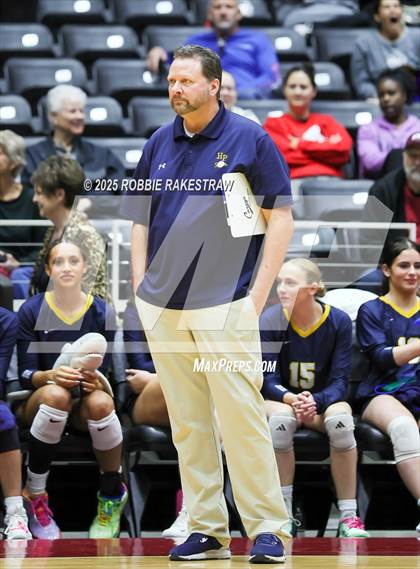 Thumbnail 3 in Highland Park @ A&M Consolidated (UIL 5A D1 Volleyball Final) photogallery.