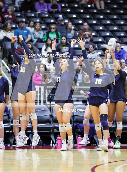Thumbnail 2 in Highland Park @ A&M Consolidated (UIL 5A D1 Volleyball Final) photogallery.