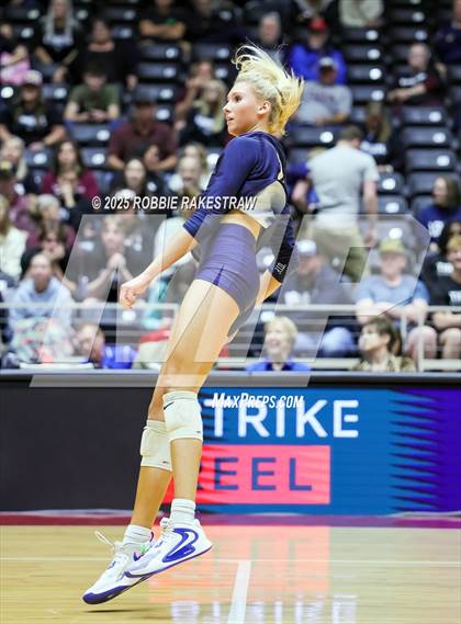 Thumbnail 2 in Highland Park @ A&M Consolidated (UIL 5A D1 Volleyball Final) photogallery.
