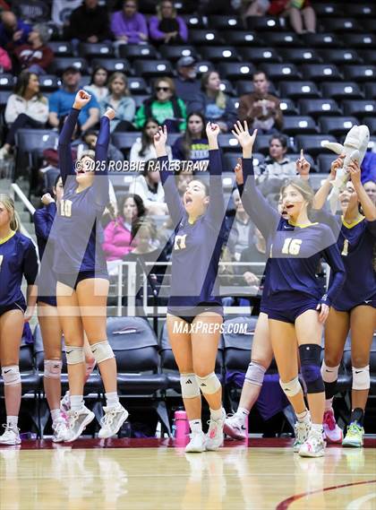 Thumbnail 3 in Highland Park @ A&M Consolidated (UIL 5A D1 Volleyball Final) photogallery.