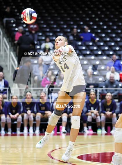 Thumbnail 3 in Highland Park @ A&M Consolidated (UIL 5A D1 Volleyball Final) photogallery.