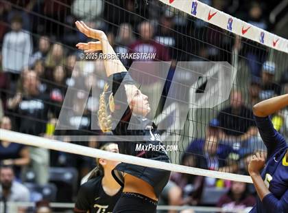Thumbnail 3 in Highland Park @ A&M Consolidated (UIL 5A D1 Volleyball Final) photogallery.
