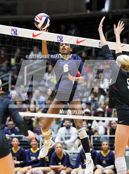 Thumbnail 2 in Highland Park @ A&M Consolidated (UIL 5A D1 Volleyball Final) photogallery.
