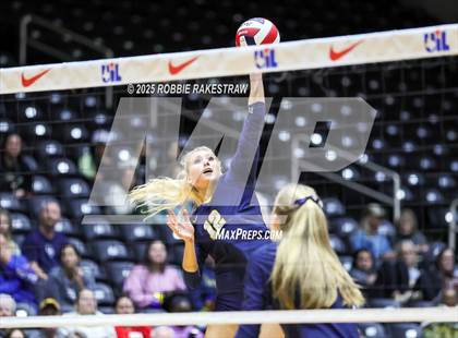 Thumbnail 3 in Highland Park @ A&M Consolidated (UIL 5A D1 Volleyball Final) photogallery.