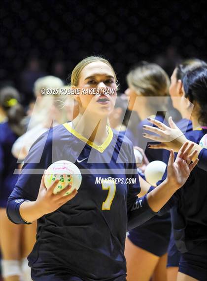 Thumbnail 1 in Highland Park @ A&M Consolidated (UIL 5A D1 Volleyball Final) photogallery.
