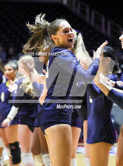 Thumbnail 3 in Highland Park @ A&M Consolidated (UIL 5A D1 Volleyball Final) photogallery.