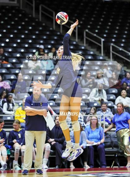 Thumbnail 2 in Highland Park @ A&M Consolidated (UIL 5A D1 Volleyball Final) photogallery.