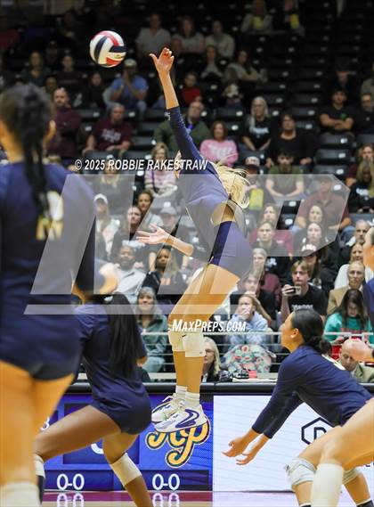 Thumbnail 2 in Highland Park @ A&M Consolidated (UIL 5A D1 Volleyball Final) photogallery.