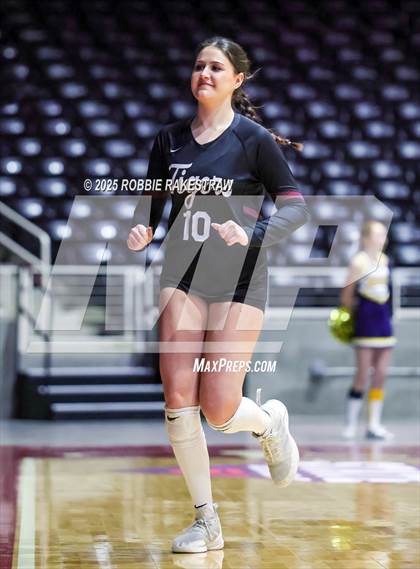 Thumbnail 3 in Highland Park @ A&M Consolidated (UIL 5A D1 Volleyball Final) photogallery.
