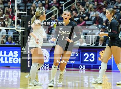 Thumbnail 2 in Highland Park @ A&M Consolidated (UIL 5A D1 Volleyball Final) photogallery.