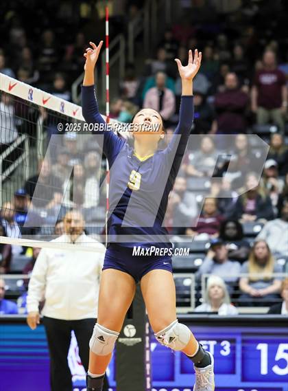 Thumbnail 3 in Highland Park @ A&M Consolidated (UIL 5A D1 Volleyball Final) photogallery.