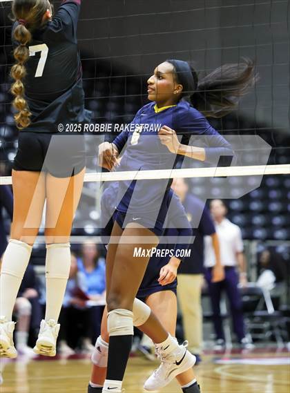 Thumbnail 2 in Highland Park @ A&M Consolidated (UIL 5A D1 Volleyball Final) photogallery.
