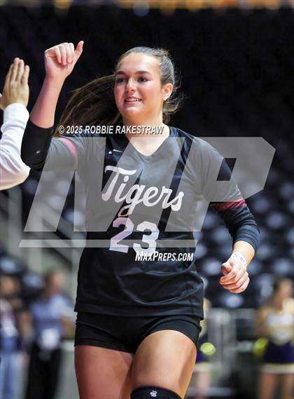Thumbnail 2 in Highland Park @ A&M Consolidated (UIL 5A D1 Volleyball Final) photogallery.