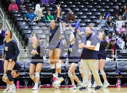Thumbnail 3 in Highland Park @ A&M Consolidated (UIL 5A D1 Volleyball Final) photogallery.