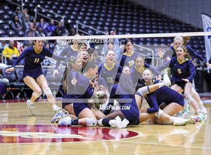 Thumbnail 1 in Highland Park @ A&M Consolidated (UIL 5A D1 Volleyball Final) photogallery.