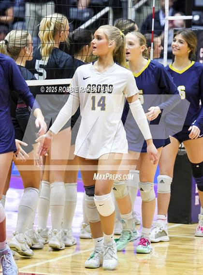 Thumbnail 2 in Highland Park @ A&M Consolidated (UIL 5A D1 Volleyball Final) photogallery.