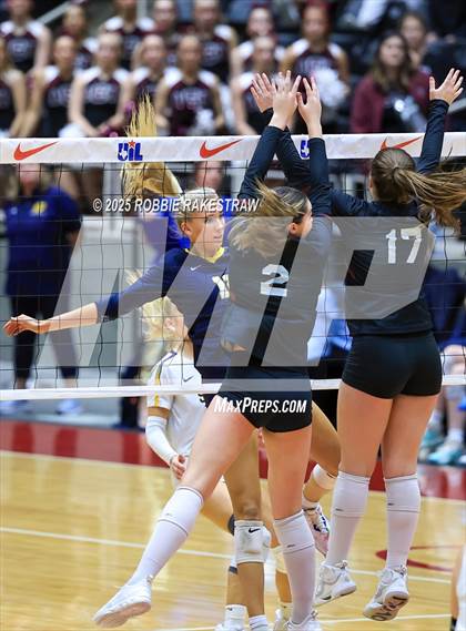 Thumbnail 2 in Highland Park @ A&M Consolidated (UIL 5A D1 Volleyball Final) photogallery.