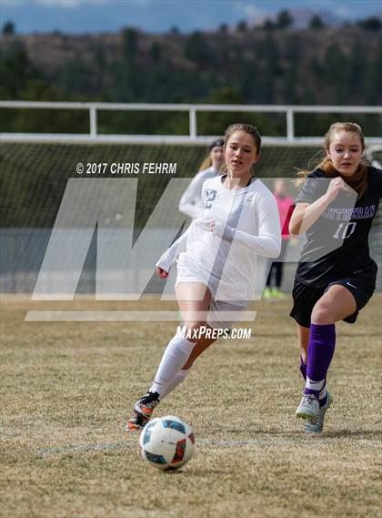 Thumbnail 2 in Lutheran vs. Air Academy (Kadet Kickoff Classic) photogallery.