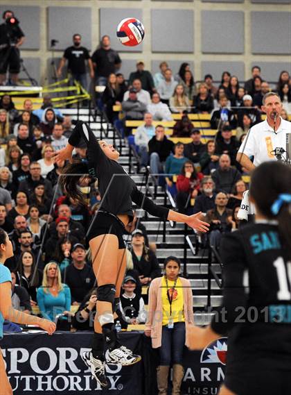Thumbnail 2 in Santiago vs. Archbishop Mitty  (CIF State D2 Final) photogallery.