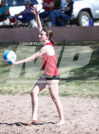 Thumbnail 1 in Seton Catholic vs Combs (McQueen Park)  photogallery.