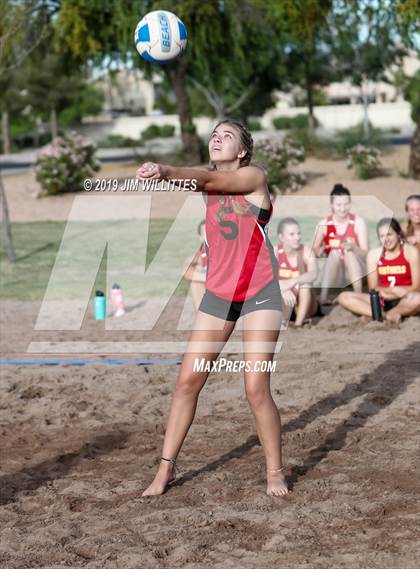 Thumbnail 1 in Seton Catholic vs Combs (McQueen Park)  photogallery.