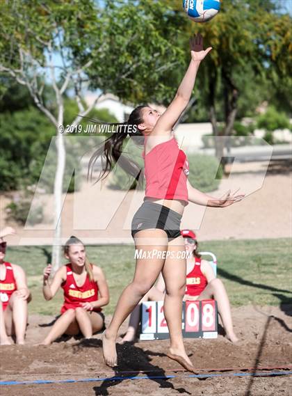 Thumbnail 3 in Seton Catholic vs Combs (McQueen Park)  photogallery.