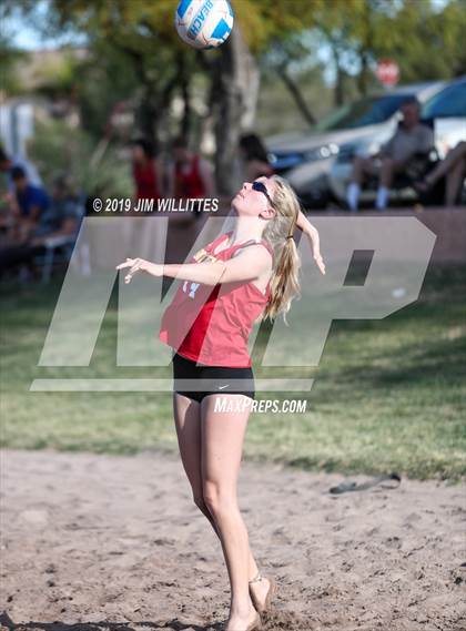 Thumbnail 2 in Seton Catholic vs Combs (McQueen Park)  photogallery.