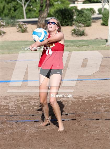 Thumbnail 2 in Seton Catholic vs Combs (McQueen Park)  photogallery.