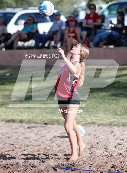 Thumbnail 1 in Seton Catholic vs Combs (McQueen Park)  photogallery.