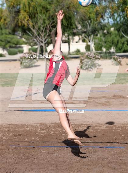 Thumbnail 1 in Seton Catholic vs Combs (McQueen Park)  photogallery.