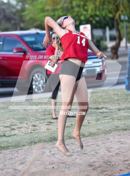 Thumbnail 2 in Seton Catholic vs Combs (McQueen Park)  photogallery.