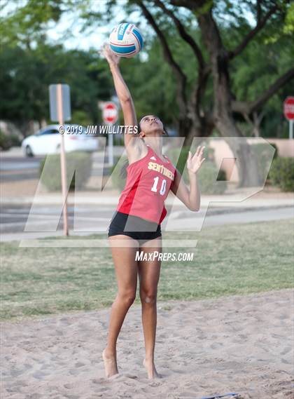 Thumbnail 1 in Seton Catholic vs Combs (McQueen Park)  photogallery.