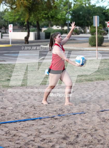 Thumbnail 2 in Seton Catholic vs Combs (McQueen Park)  photogallery.