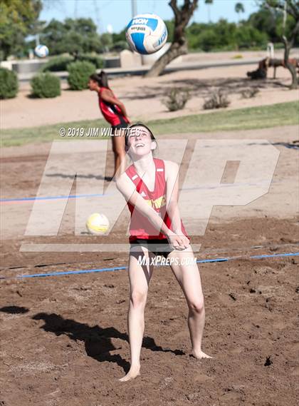 Thumbnail 3 in Seton Catholic vs Combs (McQueen Park)  photogallery.